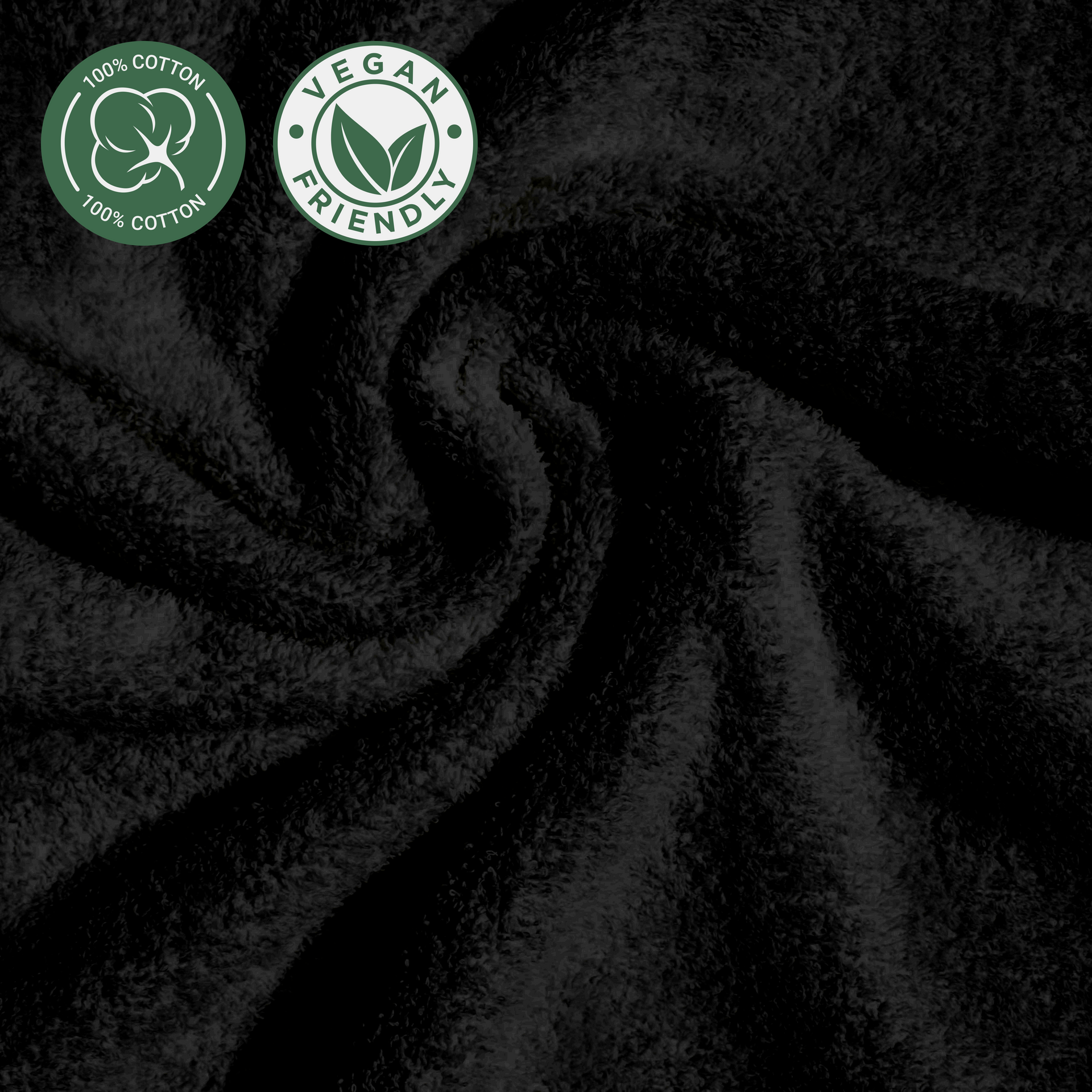 Serviette Capillaire Black