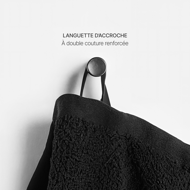 Serviette Capillaire Black